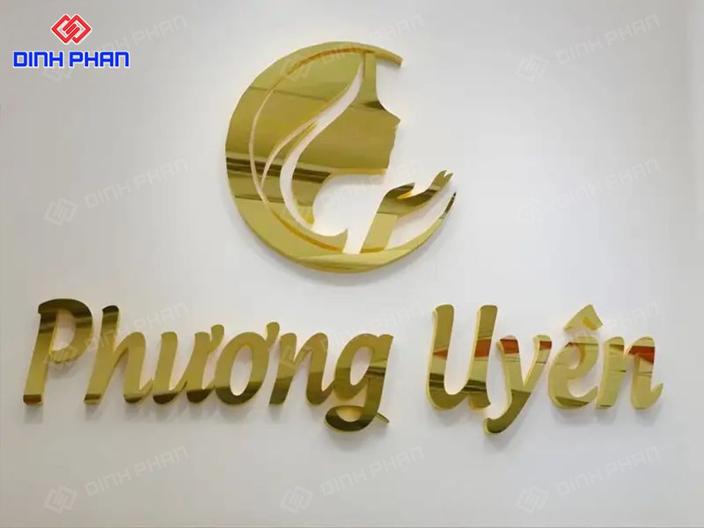 Giá chữ Alu gương vàng