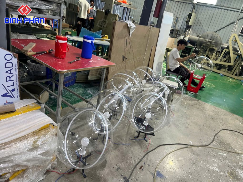 Gia công quả cầu Tiger