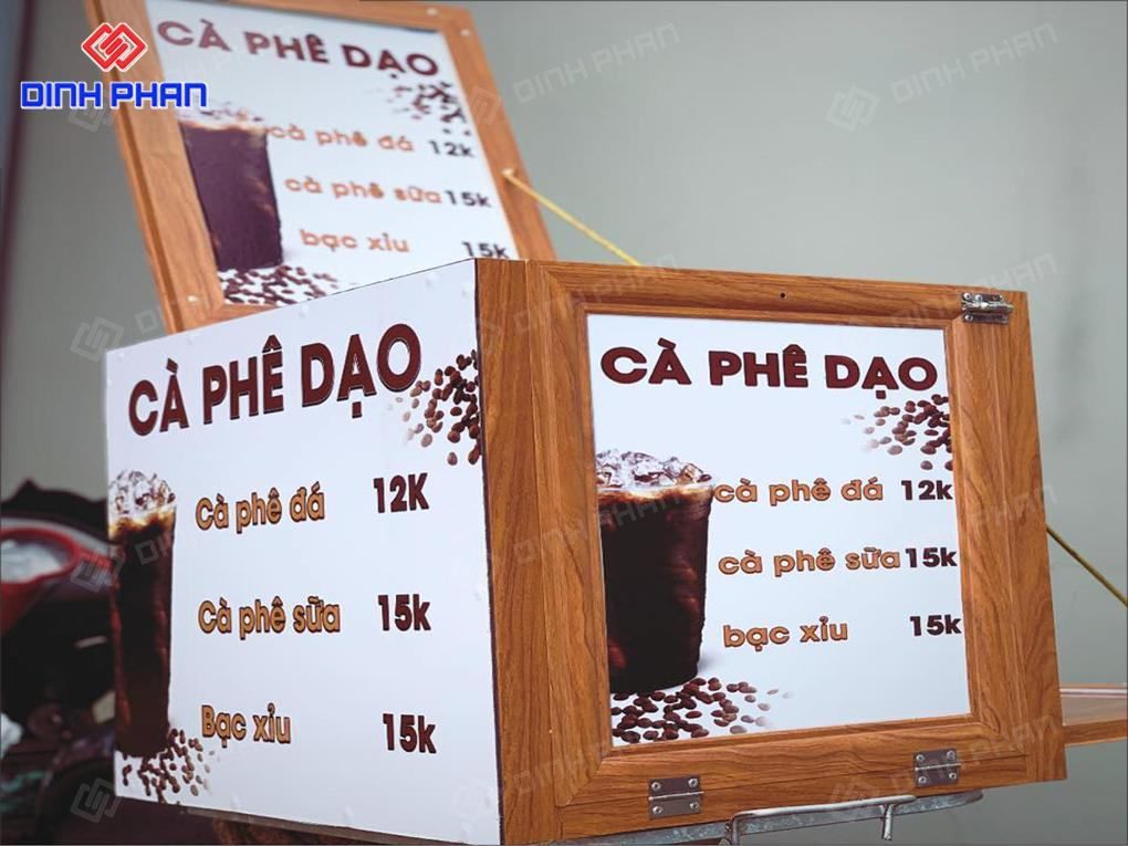 Bảng Hiệu Cà Phê Mang Đi