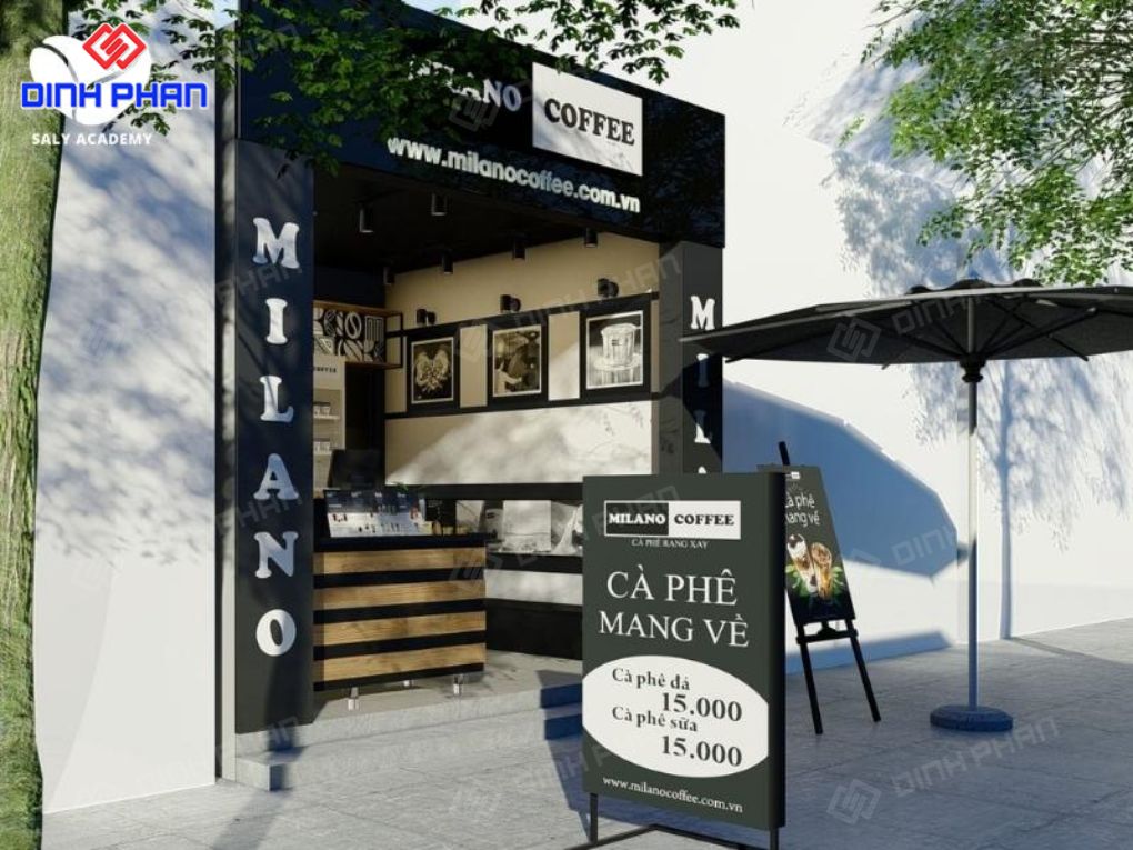 Bảng Hiệu Cà Phê Mang Đi