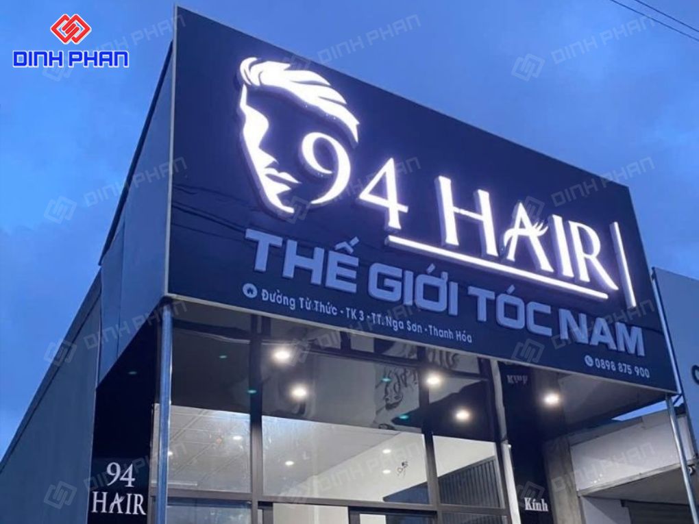 Bảng Hiệu Cắt Tóc Nam
