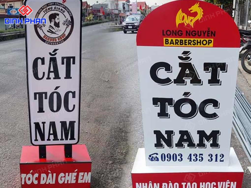 Bảng Hiệu Cắt Tóc Nam