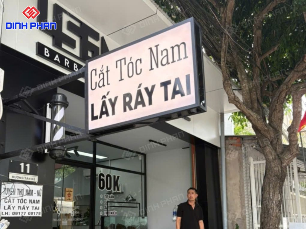 Bảng Hiệu Cắt Tóc Nam