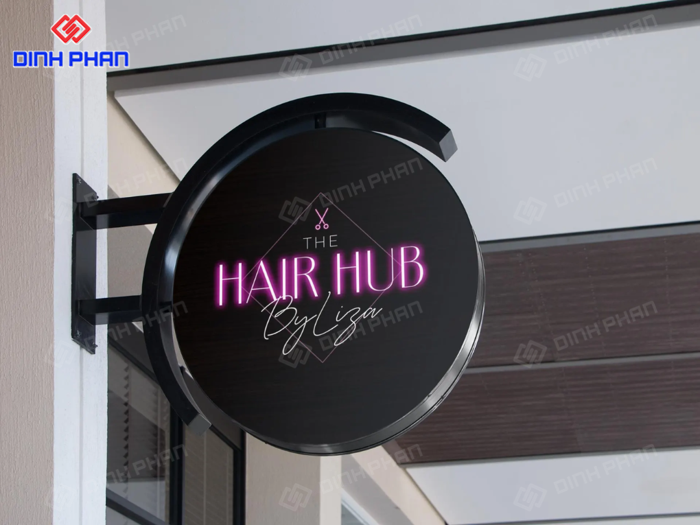 Biển vẫy tròn phát sáng The Hair Hub By Liza.