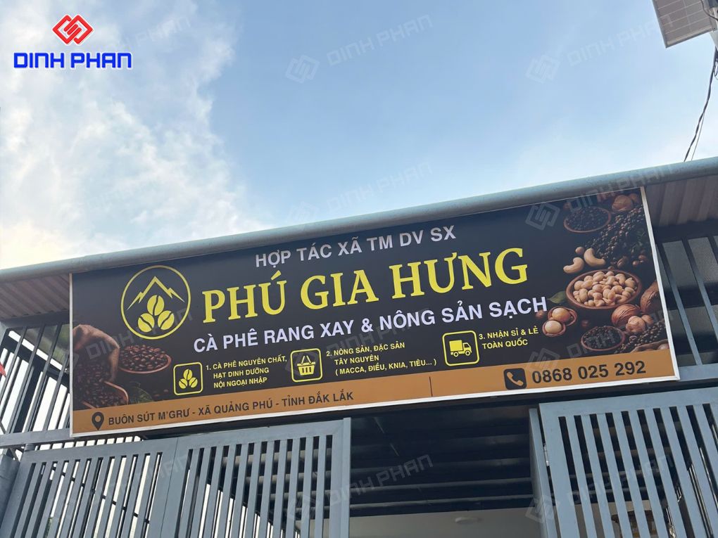 Làm bảng hiệu giá rẻ 