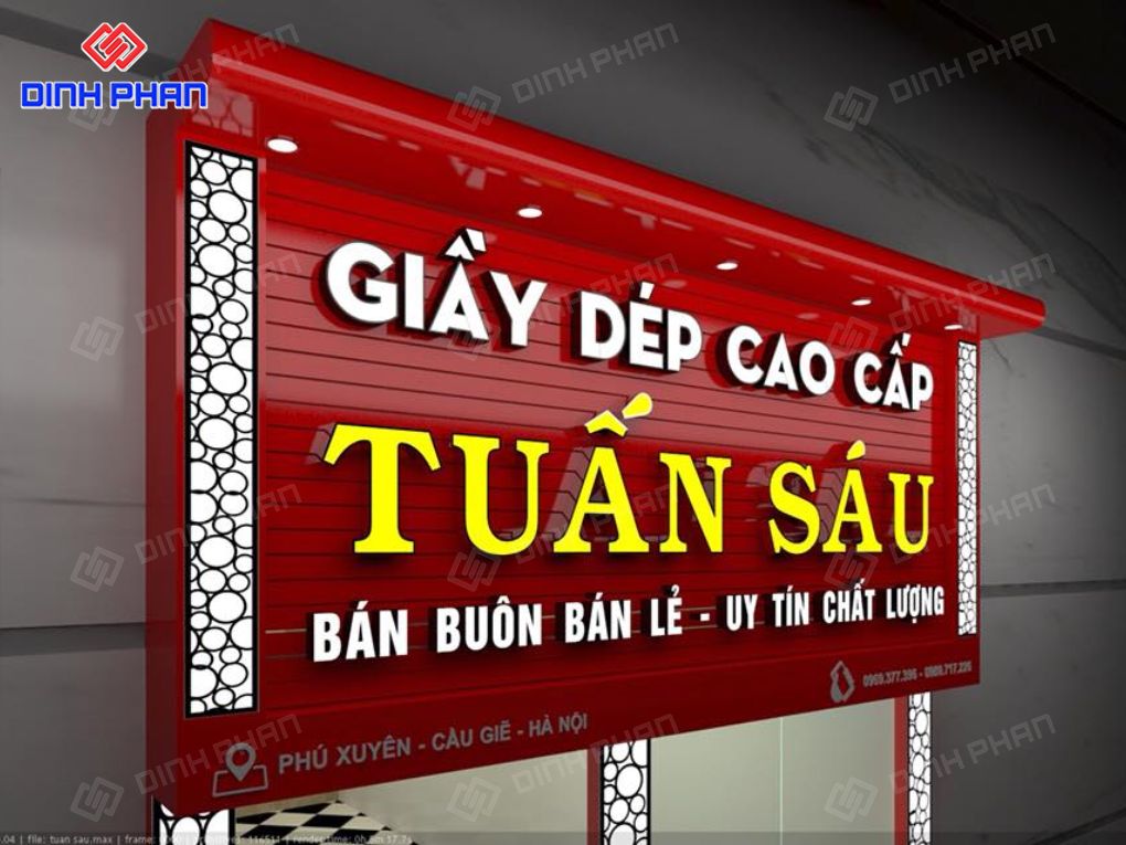 mẫu biển quảng cáo đẹp